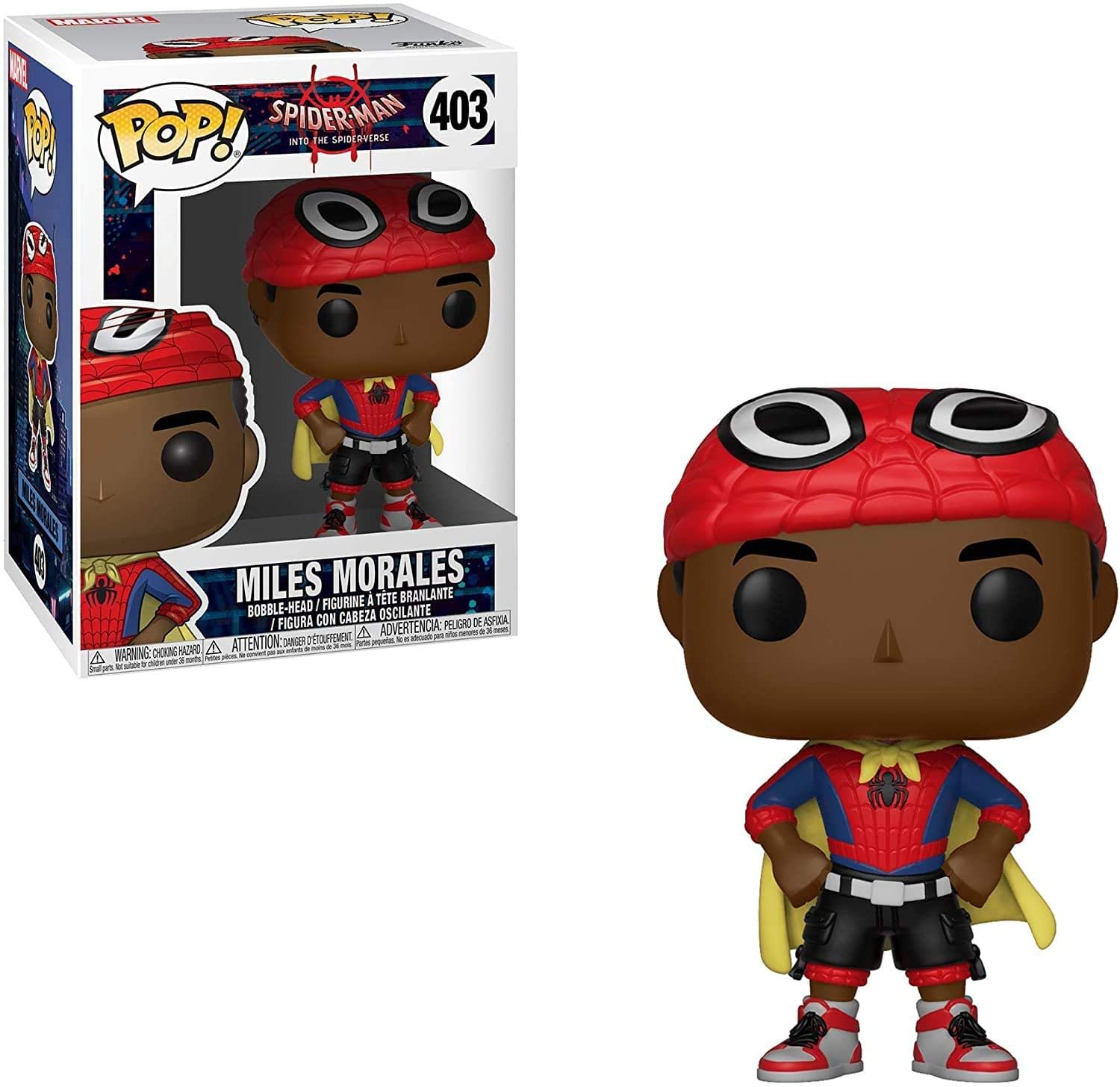Amazon.com: Funko Pop Marvel: Animated Spider-Man Movie Mile